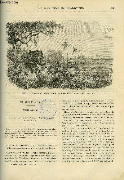 Les missions catholiques n 1469 - Tokio, terrible incendie a Hachiogi, Haute Egypte, consolant mouvement de retour a l'Eglise romaine parmi les Coptes schismatiques, Les pygmes par Mgr Le Roy, Les premiers habitants du Bengale ou les aborignes du Chota