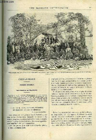 Les missions catholiques n 1601 - Turquie d'Europe, les missions en Macdoine, Promenades en Norvge par Mgr Fallize, Au coeur du continent noir par Mgr Augouard, Voyages et aventures d'un missionnaire dans le far west par le R.P. Savinien