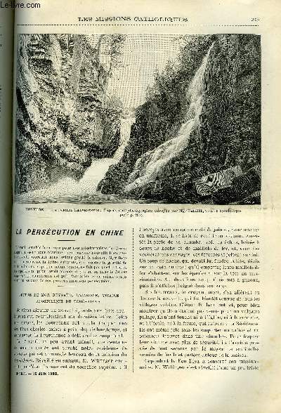 Les missions catholiques n 1619 - La perscution en Chine, Dahomey, la mission de Ouida, Promenades en Norvge par Mgr Fallize, Chez les fang par le R.P. Trilles, Souvenirs franco-tonkinois