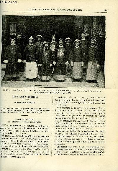Les missions catholiques n 1893 - Cochinchine occidentale, la fte dieu a Sagon, Vie sociale par le R.P. Classe, Madagascar, les jsuites