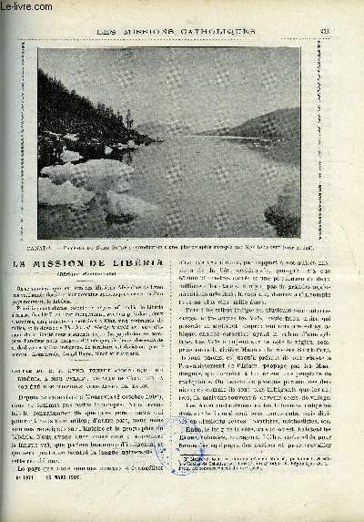 Les missions catholiques n 1971 - La mission de Libria, Congrs des sauvages sauteux des lacs manitoba et winnipegosis, Vers Mossoul la bossue