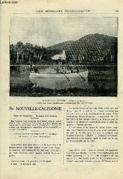 Les missions catholiques n 2168 - En Nouvelle Caldonie, Jeanne d'Arc a Tananarive par le R.P. de la Devze, Le Matto-Grosso, les environs de Cuyaba