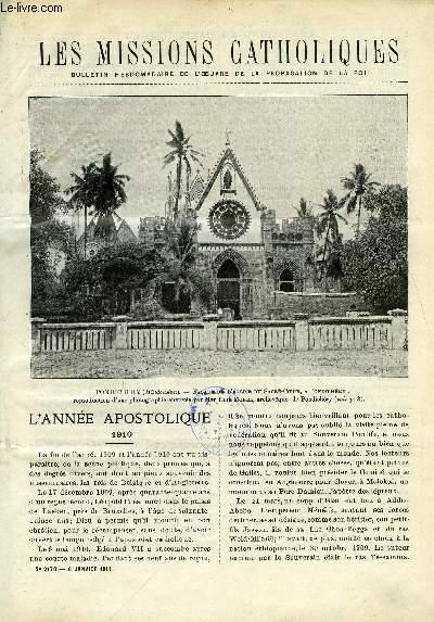 Les missions catholiques n 2170 - L'anne apostolique 1910, Une tourne pastorale dans le nord du diocse de Pondichry, En Bulgarie, autrefois et aujourd'hui, Au pays des ortos