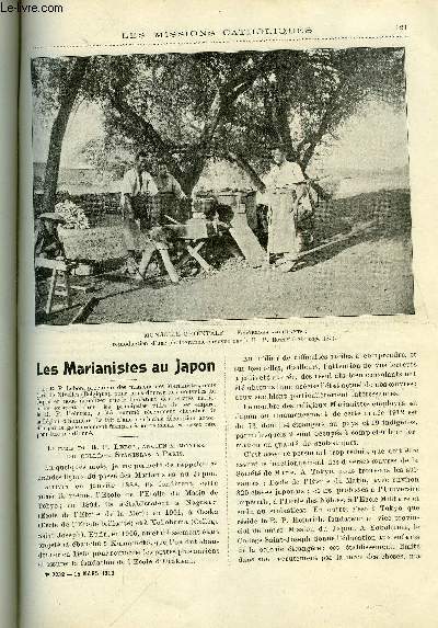 Les missions catholiques n 2232 - Les marianistes au Japon, Progrs de la mission d'Hiroshima, Episodes de la Rvolution chinoise en Mongolie, Le catholicisme au Caire, Les mahars de l'Inde