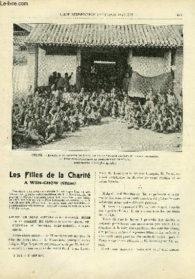 Les missions catholiques n 2412 - Les filles de la charit a Wen-Chow, En pays Tamoul, les ouvriers, Une tourne pastorale sur la frontire tonkino-chinoise, Lgendes canaques