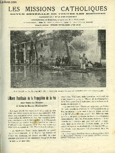 Les missions catholiques n 3057 - L'oeuvre pontificale de la propagation de la foi, Le catholicisme en Norvge, Conscration piscopale de Mgr Carlo, Echos du Tanganika, Journal de voyage dans le district de Diego-Suarez, Au Kouangsi pendant la tourmente