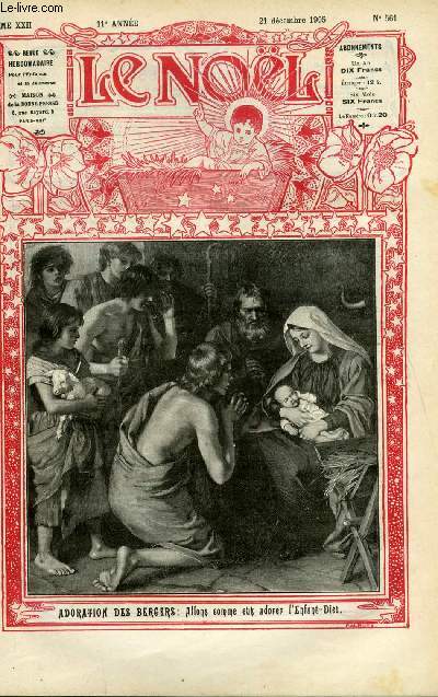 Le Nol n 561 - La communion spirituelle du venden par F.R., Nol des tout petits par A. Bausil, Comment on pose un cable lectrique par C. de Labonnefon, Une fille des muses par Violette des Pyrnes, Les petits bonnets par Mme Julie Lavergne