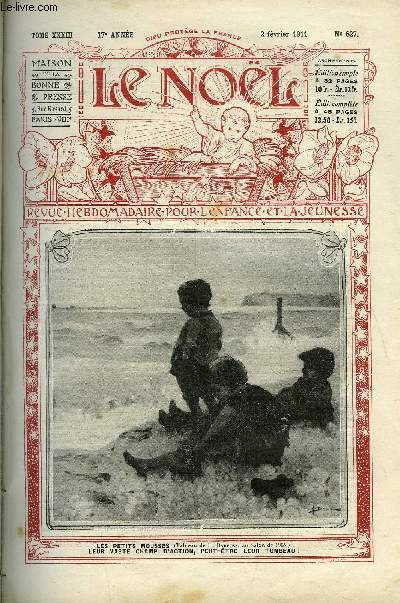 Le Nol n 827 - Les pigeons du petit Communiant, Casimir Prier, La robe blanche de Gitanilla, L'imagier du Duc Jean par Nalim, Mam'zelle Trinquette par Ch. Le Roy Villars, La musique anglaise