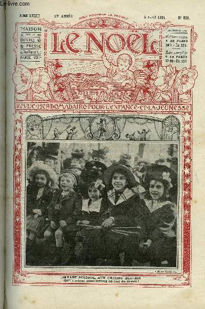 Le Nol n 836 - La nappe d'autel, Chaperon rouge chez Barbe bleue (suite) par Max Colomban, L'imagier du duc Jean par Nalim, Le chat bott, Prtons a Dieu
