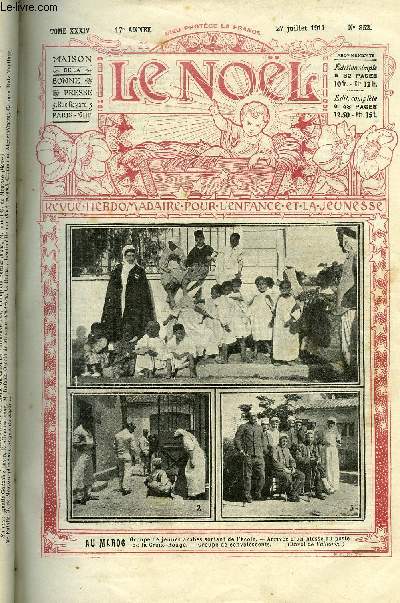Le Nol n 852 - Deux archevques de Bordeaux par R. Valdor, La chvre par C. de Labonnefon, Le couteau par Max Colomban, Le seigneur de Barbelaine (fin) par M. Delly, Au gr des vents, Les fromages double crme