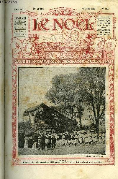 Le Nol n 854 - J'attends mon tour par Pierre L'Ermite, Une lettre de Chine, Les coquillages de la plage, Vers la victoire par Violette des Pyrnes, Sainte Nitouche par M. Delly, Au temps de la gavotte par Ch. Le Roy Villars, Les rayonnantes