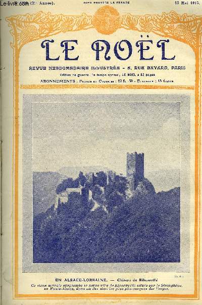 Le Nol n 1038 - Neuvaine nationale a la bienheureuse Jeanne D'Arc, Les prires pour la paix, Les vnments du 25 avril au 1e mai, Le commandant de Robien, L eclocher de Senlis, Dans la tranche, Sainte Catherine