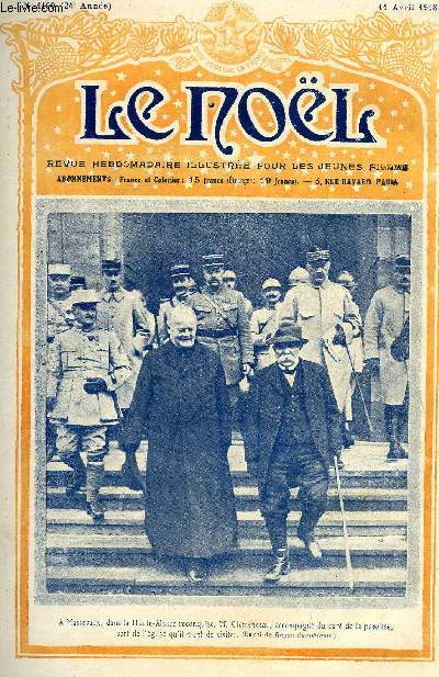 Le Nol n 1190 - Apologtique, Les carnets d'un officier de Jean Gonnet, La tragi comdie de Canossa par G. Latouche, Une ame de bonne volont, Le sous marin moderne, Antoine Blanc de Saint Bonnet