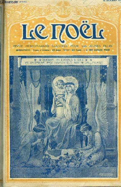 Le Nol n 1279 - Si Jsus tait mieux aim, Le Noel d'Adam, Le temps de Nol, Les morts fcondes par Jacques Debout, Les dames de la charit de Monsieur Vincent par Georges Goyau, Le chateau de Chillon dans la posie et dans l'histoire par Jean Vzre
