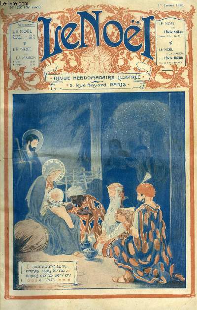 Le Nol n 1280 - Le chateau de Compigne, Roumanille par Jules de Terris, Le chemin de l'image par Lucien Donel, L'excentricit et l'originalit