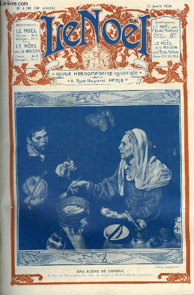 Le Nol n 1499 - Mon ami Pierrot par G. d'Azambuja, La sainte trinit par Eugne Duplessy, Jules Lemaitre par Henri Morice, Saint Jerome chez Marcella par Ren Milly, La vie de la vierge dans l'art