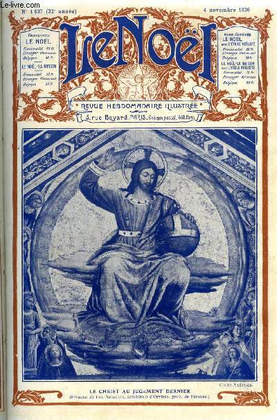 Le Nol n 1637 - La femme et le tabac par G. d'Azambuja, Le goeland par Jean Balde, Les saintes dans l'art et dans l'histoire par C. Jglot, Mademoiselle France (suite) par Guy Wirta, Coussin en toile brode