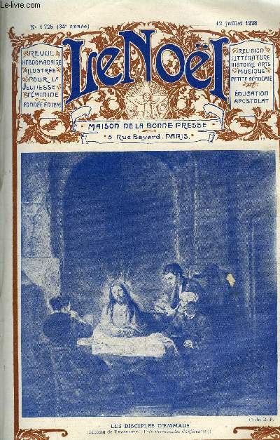 Le Nol n 1725 - Les prceptes de la morale (suite) par E. Duplessy, Les saisons enlaces par Pierre Deslandes, Les martyres d'orange par Henri Deyglun, L'cole hollandaise par Jos Vincent