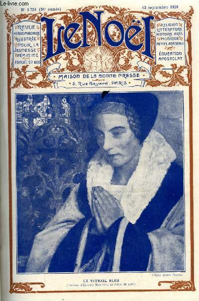 Le Nol n 1734 - Le role des batons par G. d'Azambuja, La vie de Ren Caillie par Andr Lamand et Jacques Nanteuil, Sicut Rosa par Orlando de Lassus, Sous l'oeil de Minerve (suite) par M. Barrre Affre