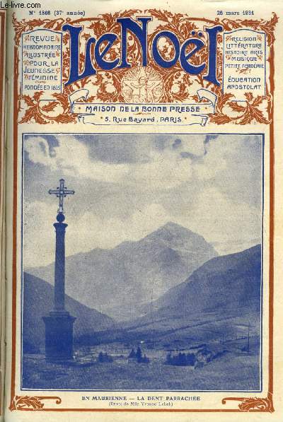 Le Nol n 1866 - Au service des vocations, L'eucharistie (suite) par E. Duplessy, Fleurs de lis par G. d'Azambuja, Les pcheurs de perles par Alber Londres, Cantiques par Arielle, Roselle (suite) par Guy Wirta