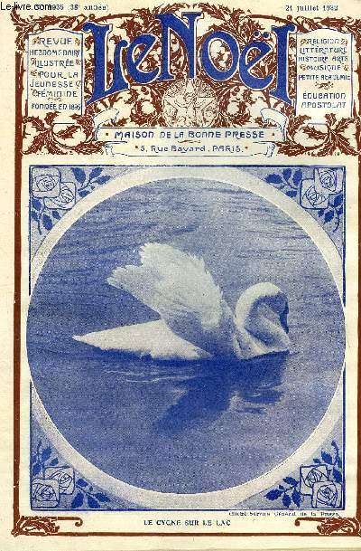 Le Nol n 1935 - A la plage par E. Duplessy, Sonnets par Gabriel d'Azambuja, Domremy par Charles Baussan, Louis Le Cardonnel par Louis Pize, Le salon des tuileries par Charles Baussan