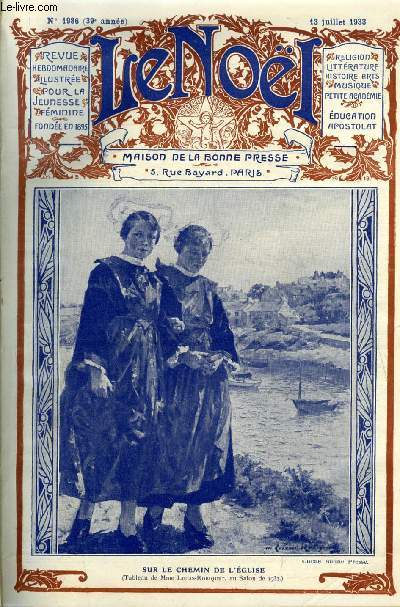 Le Nol n 1986 - Consignes de vacances, Les ruines fatales par G. d'Azambuja, Plus vous renoncerez par Genevve Duhamelet, Autour d'une petite fille par M. Barrre Affre, Anne Dauphine (suite) par Claude Solhac