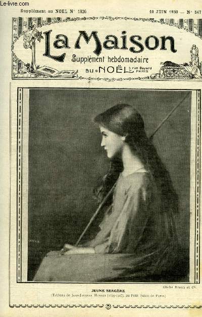 La maison n 547 - La mre par P. Flix, Belles mmoires par La Chesnaie, Adlade Capece Minutolo par H. Groffier (fin), L'alimentation dans la famille par Anne Constance de Beauvais, On ne doit pas abuser de la patience de Dieu par Saint Augustin
