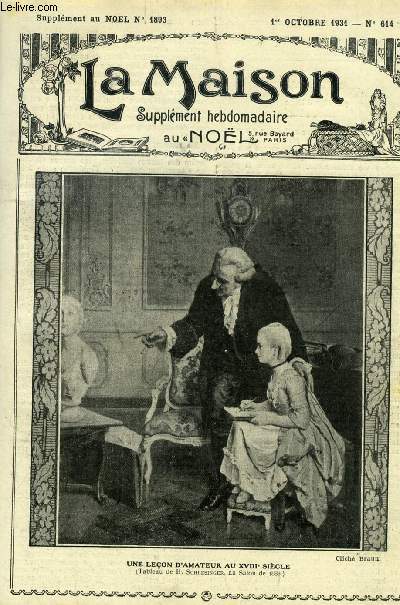 La maison n 614 - Le rosaire par Mgr d'Hulst, L'apostolat eucharistique de la femme chrtienne a son foyer, Les noisettes par Bernard Deschamps, La petite madame Lury Lury par Jacques des Gachons