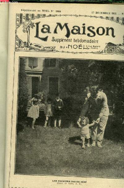 La maison n 625 - L'oiseau mort par M. Barrre Affre, Mditation sur la toilette par Madeleine Simon, L'enfant, ducateur des parents par Marie de Bellefroid, Mnmoechnie par C. de Lannoy