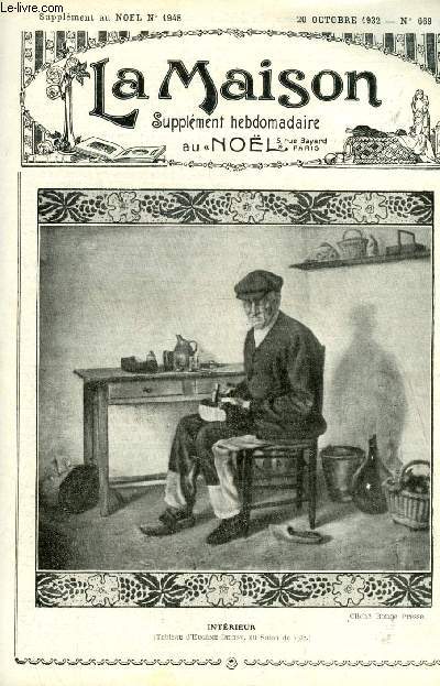 La maison n 669 - Le rire par M. Barrre Affre, Non maries par l'abb Ch. Grimaud, La curiosit chez les enfants par M. Fuster, La reine Thamara par Paul de Lauribar, L'affaire des lapins par Ren Duverne