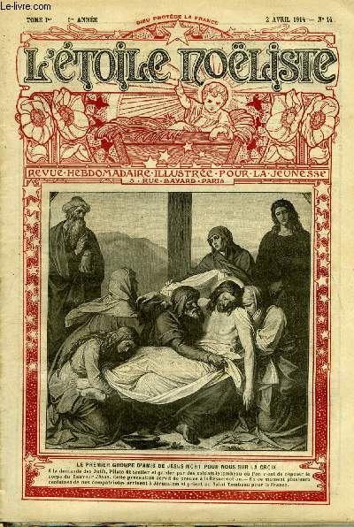 L'toile Noliste n 14 - Bertile (en marge des vieux livres), Bndiction de S.Em. le cardinal Richelmy, Fabricius par Hospita, Le hussard Rosalie (fin) par Max Colomban