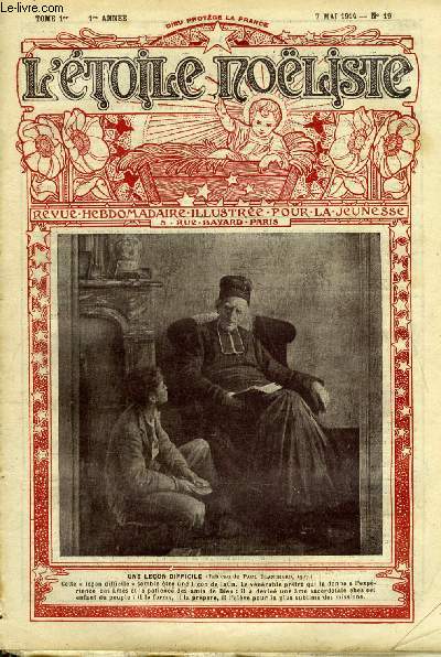 L'toile Noliste n 19 - Un soir de mai par Cenomanensis, Le petit clerc de Notre Dame par Michel Nord, La fille de Gunther par Nalim, Le voyante de Lourdes par A. Huc