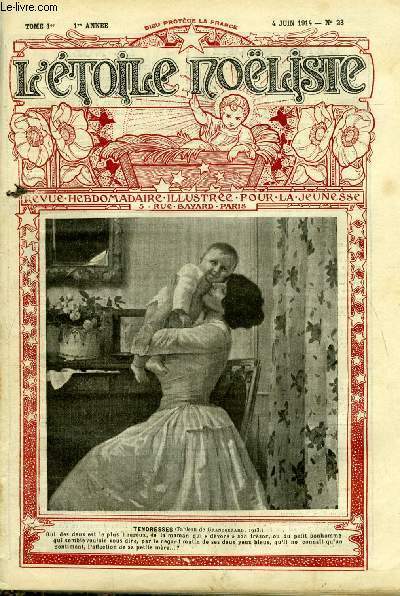 L'toile Noliste n 23 - La puce tait malade par Charles Molidor, La prairie en grve par Marguerite d'Escola, Les lames bnies par Jean Rosmer, La fille de Gunther (suite) par Nalim, La voyante de Lourdes