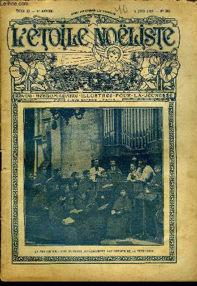 L'toile Noliste n 265 - La pice fausse, L'cheveau de fil par Valdor, Aide toi, le ciel t'aidera, Le fils de l'allemande (suite) par Max Colomban, L'histoire de la guerre, deux parisiens au chemin des dames, L'glise du polonais