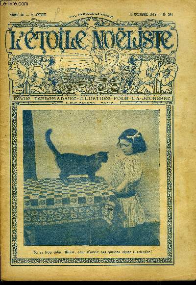 L'toile Noliste n 284 - L'ecureuil, Le fifre rouge par Paul Arne, Le bouquet de roses par Valdor, Une pice d'identit, Le fils de l'Allemande (suite) par Max Colomban, Pimodan, Le neveu de la fruitire par Ggsippe Moreau