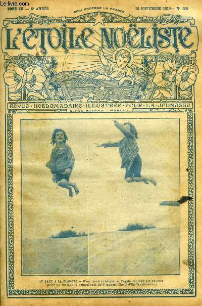 L'toile Noliste n 289 - Le canif, Consuela par Pierre Andr, Le fils de l'Allemande (fin) par Max Colomban, Laissez moi passer par Valdor, Yves d'Albroz (suite) par Nalim