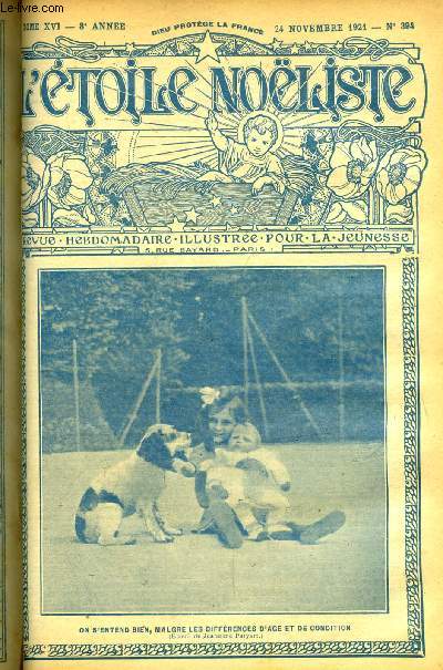 L'toile Noliste n 394 - Les voies, Le nid d'aigle, Le vieillard, Le mystrieux voyageur (suite) par Max Colomban, Le loup messager par Charlotte Mayval