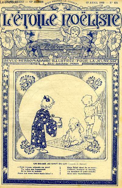 L'toile Noliste n 831 - Plerinage de Semaine Sainte, L'intrieur au soleil couchant par Pierre Rgis, Marcellin Champagnat (1789-1840), Charmanteville par Ren Duverne