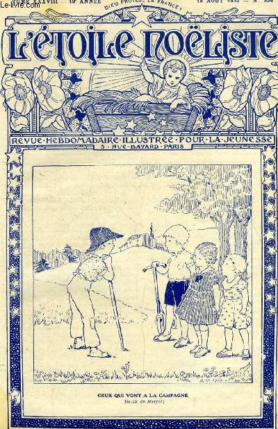 L'toile Noliste n 954 - A la campagne, Stella par H. de sar-Tarns, Deux naissances, Thrse Durnerin (1847-1905), Le tour du monde d'une petite fille et de trois garons par Denisle, La princesse Rose par Noel Oudon