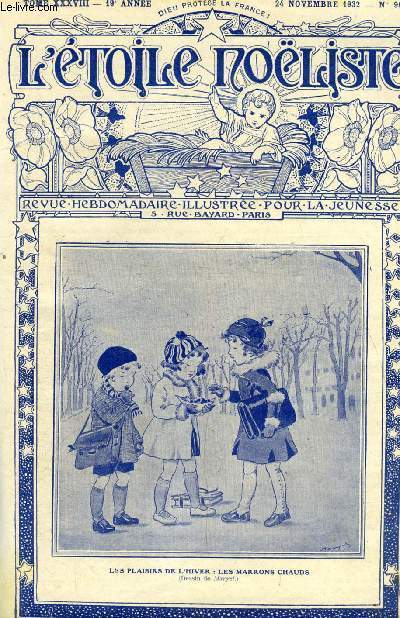 L'toile Noliste n 968 - Veilles, Les couronnes par Jeanne Bnita Azas, L'trier d'or et le drapeau du prophte, Delphine Gay (1804-1855), Le tour du monde d'une petite fille et de trois garons (suite) par Denisle, Le rayon de soleil (suite)