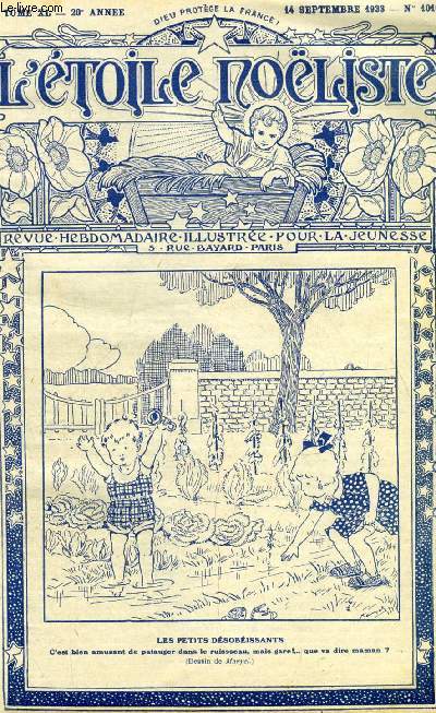L'toile Noliste n 1010 - Le yo-yo, 300 chambres, 300 salles de bain par Ren Duverne, Voltaire et Frdric II, La Mre Anne Marie Javouhey (1779-1851), La vengeance de Marise (suite) par A. Ceyrac, Le mystre de Murieu (suite) par Alice Meunier