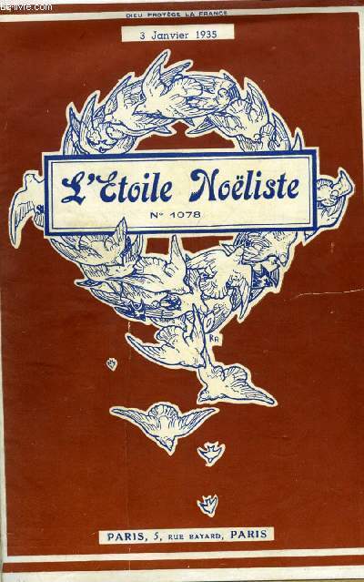 L'toile Noliste n 1078 - Les filles de l'orfvre par Valdor, Olivier le Daim, Hersart de La Villemarqu (1815-1895), Mademoiselle d'Artagnan (suite) par Jean Rosmer, La salamandre d'or (suite) par Myriam Catalany