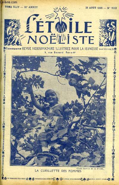 L'toile Noliste n 1112 - Une emballe, Par dessus le mur par Jean de Belcayre, Le premier des lgionnaires, Beaumarchais (1732-1799), Les cousins ennemis (suite) par Alice Meunier, Quand j'tais backfich par Jeanne Aznavour, La petite gazelle