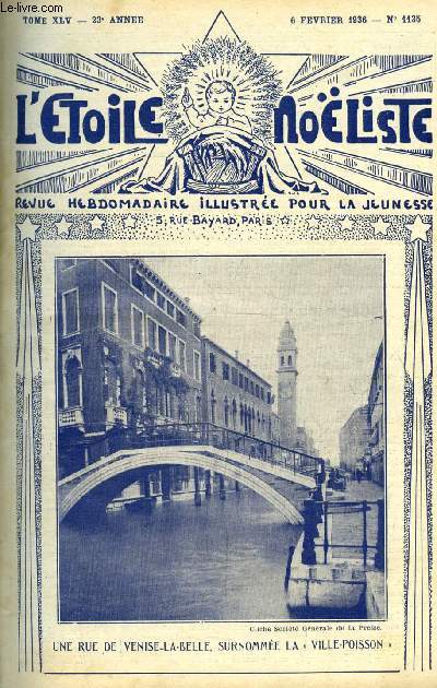 L'toile Noliste n 1135 - Mirages, Le vieux livres par Jeanne Bnita Azais, Douglas le noir, Le marchal Exelmans (1775-1852), Grande soeur Alberte (suite) par Max Colomban, La rose de Kenmoore (suite) par Jean de Belcayre