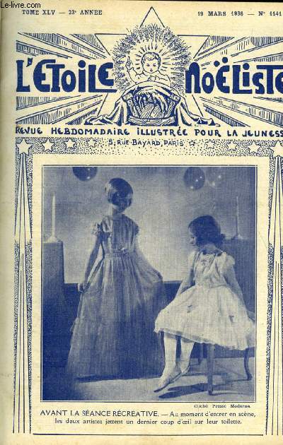 L'toile Noliste n 1141 - A Rome, L'inconnue par Marie Barrre Affre, La croisade des lombards, J.B. Fonssagrives (1823-1884), Grande soeur Alberte (suite) par Max Colomban, La rose de Kenmoore (suite) par Jean de Belcayre