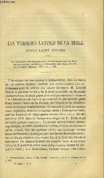 Etudes religieuses, philosophiques, historiques et littraires tome 2 n 5 - La Foi et la raison, ch. IV de la constitution Dei Filius par P. Desjardins, Darwinisme (suite) par P. Hat, La double conscience par M. Littr par P. Dorgues, La rvolution