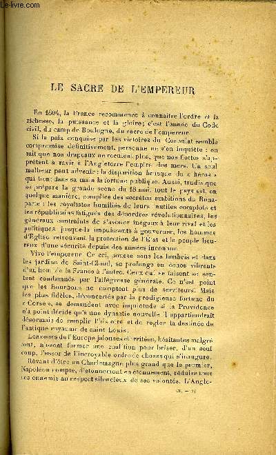 Etudes tome 101 n 6 - Le sacre de l'empereur, Saint Franois de Borgia, La sparation, dclaration de guerre a l'glise, Les seize carmlites de Compigne, martyres sous la rvolution d'aprs les documents originaux