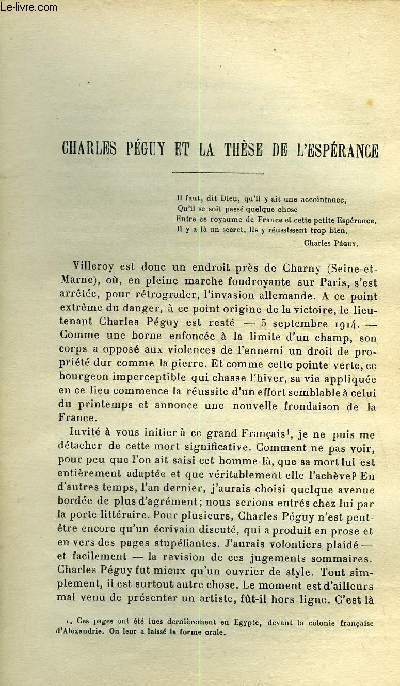 Etudes tome 143 n 6 - Charles Pguy et la thse de l'esprance par Victor Poucel, La politique allemande par Paul Dudon, Bossuet et la guerre par Pierre Fernessole, L'aide au Canada a la France par Joseph Papin Archambault