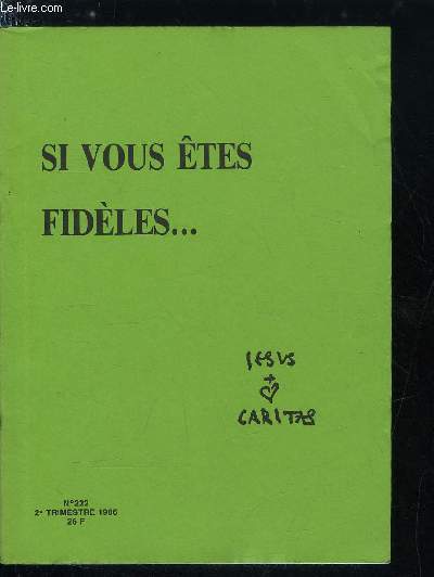 Jesus Caritas n 222 - Fidles au jour le jour, Ces tres sans dlai par Pierre Moitel, Ces enfants qui nous bousculent, Je dois travailler mon amour par Julien Christiaens, Toute une vie de service par Etienne et Francine,Je t'attendais par Roger Garaudy