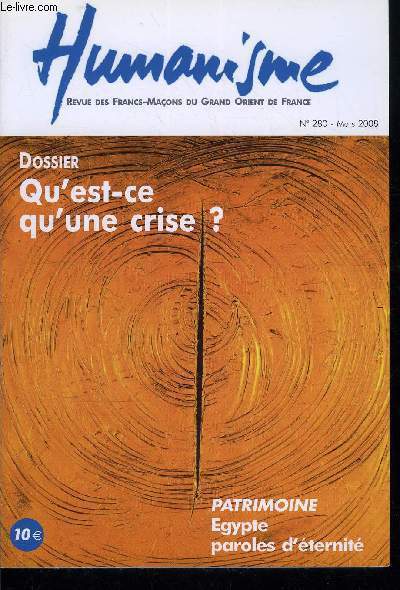 Humanisme n 280 - L'cole a bout de souffle et demain ? Entretien avec Jol Bodin, Personne ne m'aurait cru, alors je me suis tu, entretien avec Sam Braun, Franois de Tessan par Denis Lefebvre, Artaud, un certain tat de fureur par Pascal Bajou